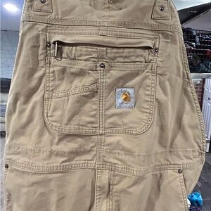 Carhartt Khaki Work Overalls